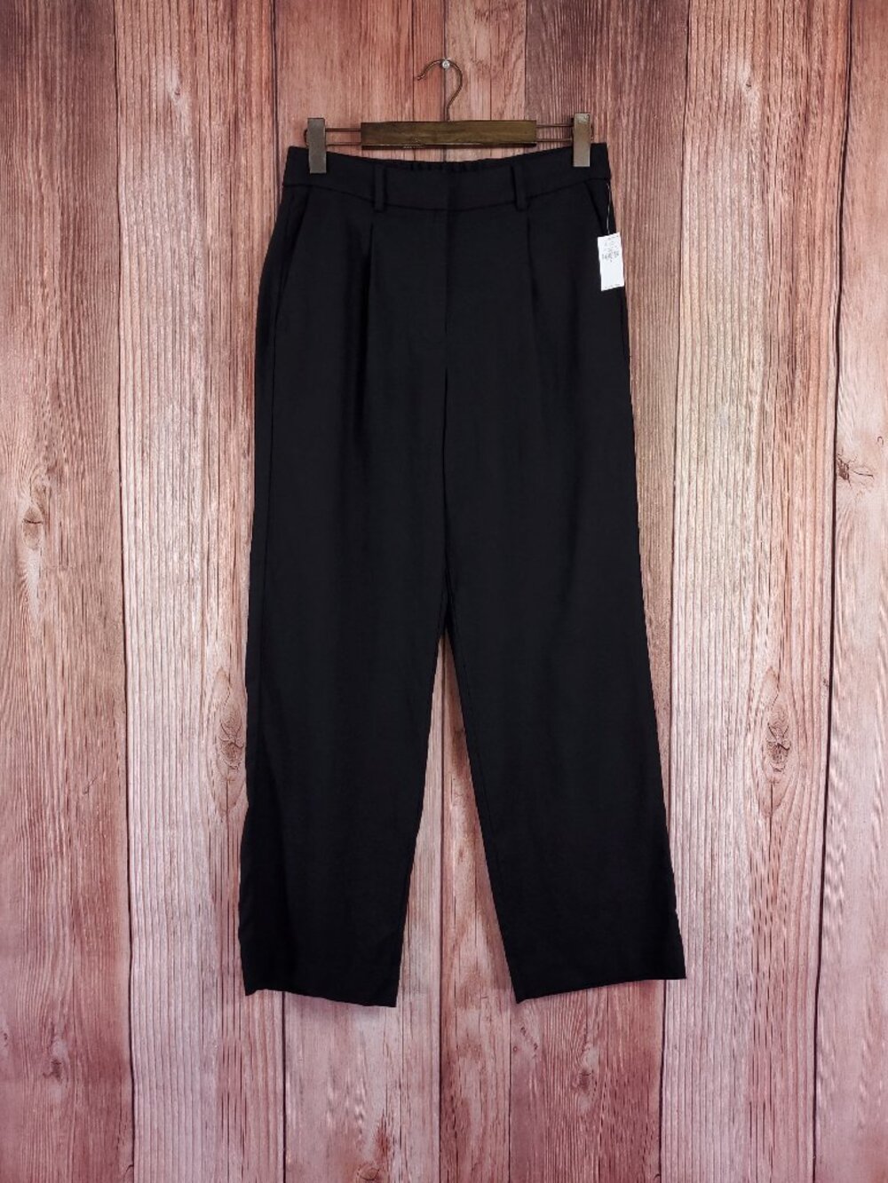 NWT Old Navy Womens Small Taylor Extra High Rise Wide Leg Linen Blend Pants